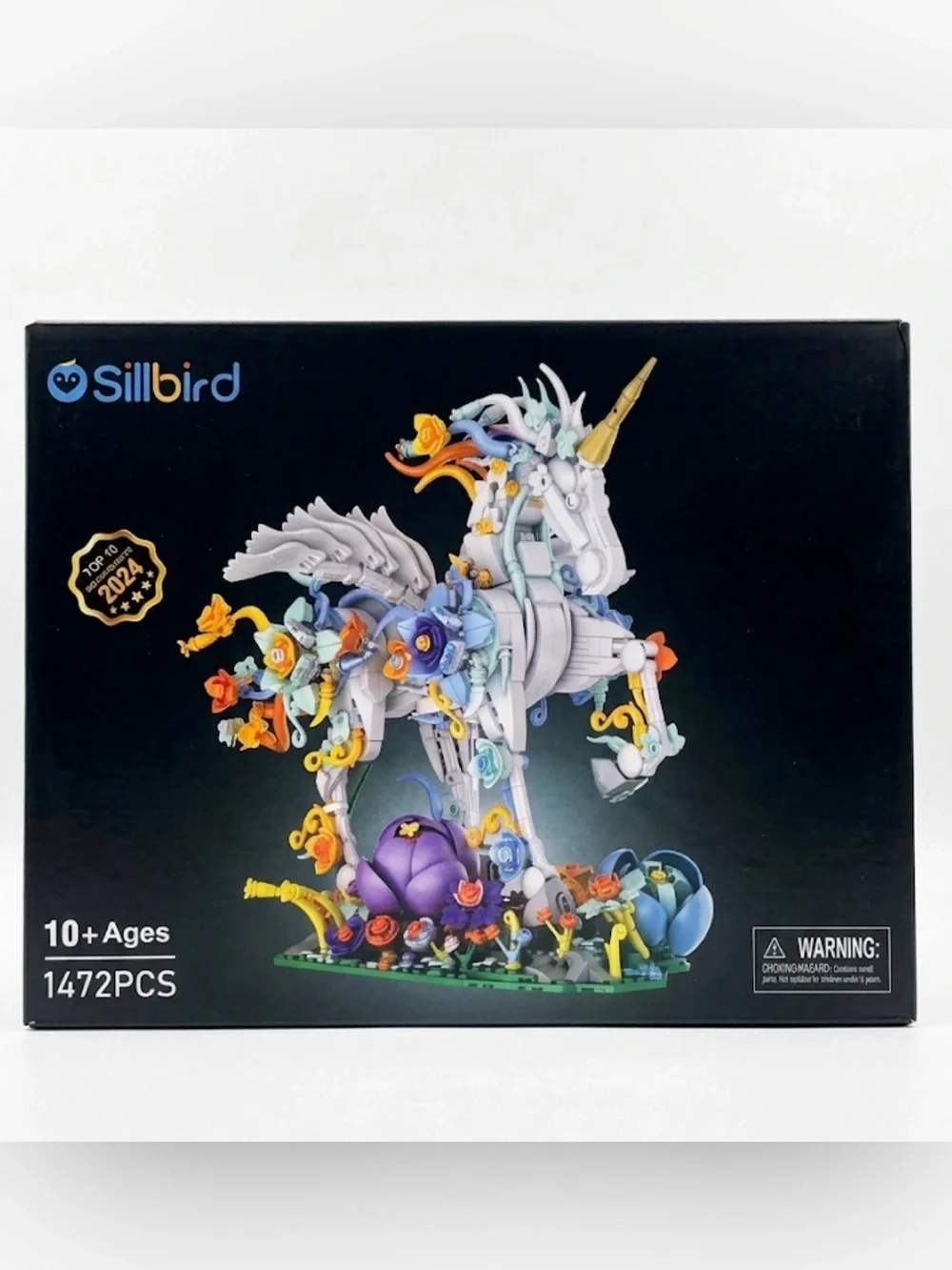 NIB Sillbird Mechanical Floral Unicorn | 1472 Pcs 🦄🌸✨